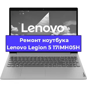 Замена кулера на ноутбуке Lenovo Legion 5 17IMH05H в Новосибирске